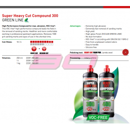 Pulimento Corte Menzerna 300 Green Line 250ML